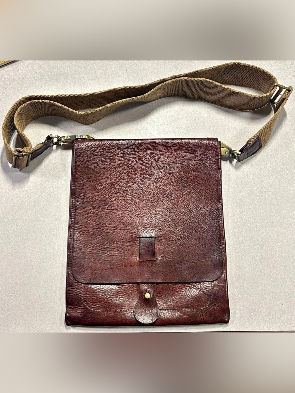 Jas M.B. London messenger bag